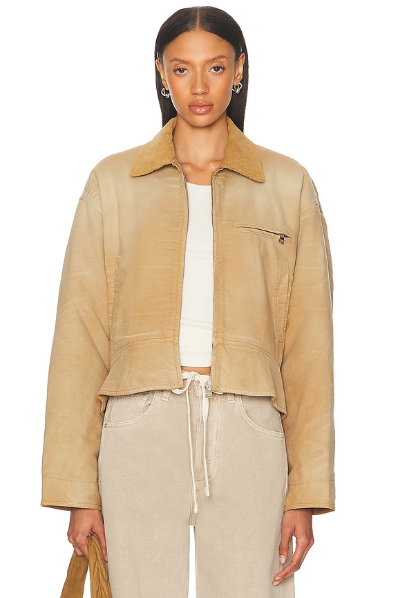 Loulou de Saison Zhanna Jacket in Mink Taupe | FWRD