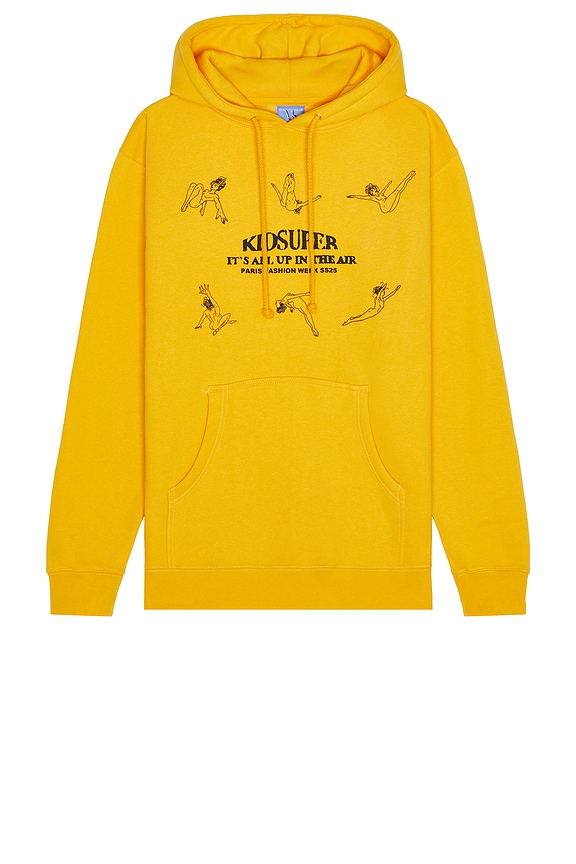 Balenciaga Boxy Hoodie in Fluo Orange | FWRD Balenciaga Boxy Hoodie in Fluo Orange | FWRD