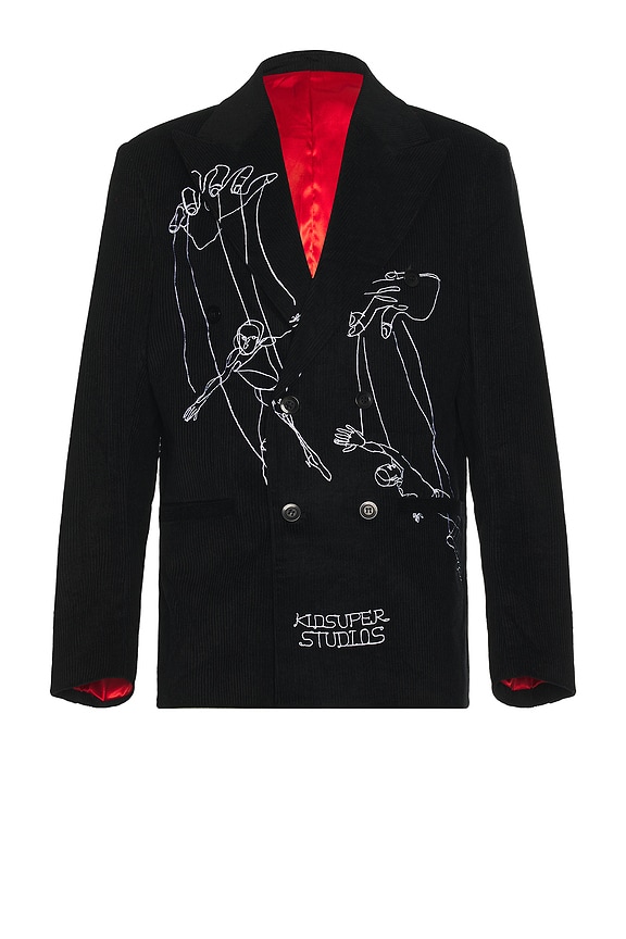 Raf Simons Grimcrawler Coat in Black | FWRD