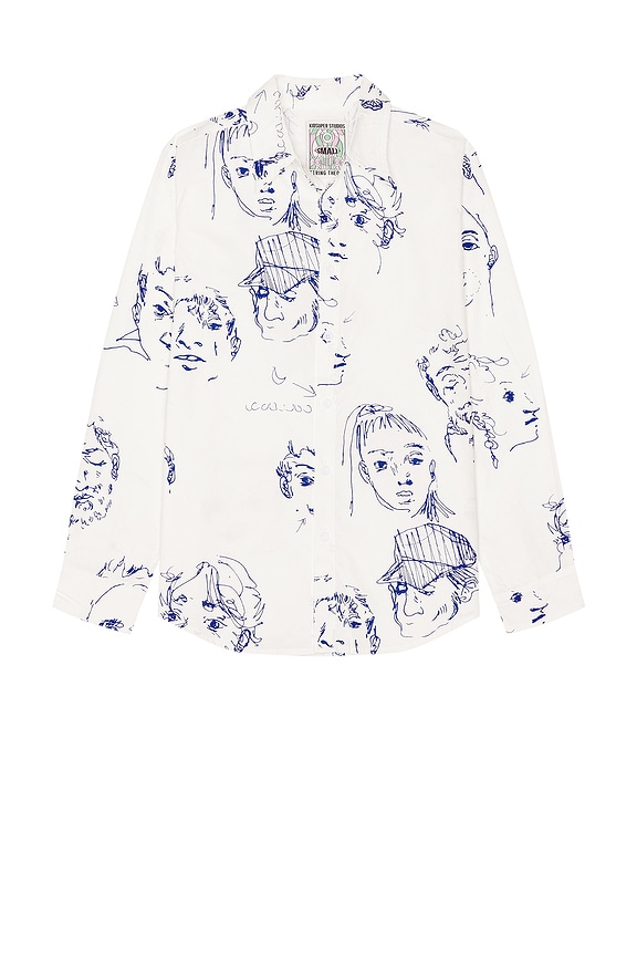 RRR123 Fin Du Monde Tee in Vintage White | FWRD