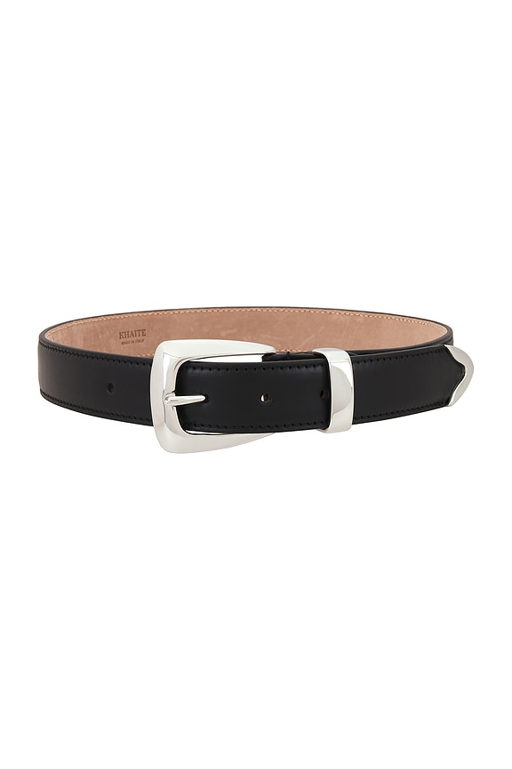 【送料&関税込】Khaite bambi Belt Bambi Belt in Black Leather with Gold – KHAITE