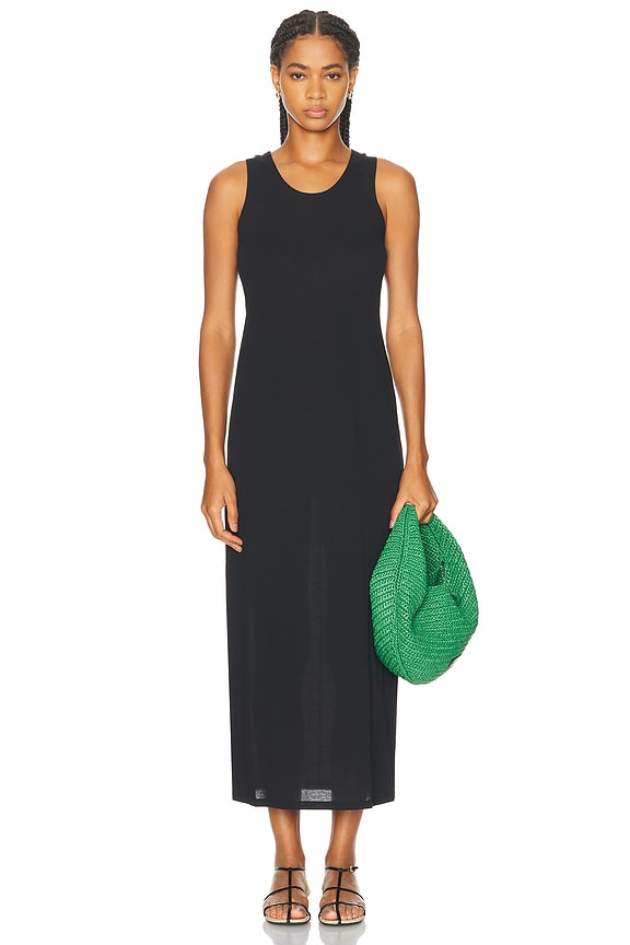 SIR. Jacques Knot Midi Dress in Chocolate | FWRD