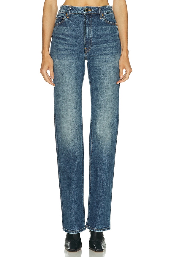 Saint Laurent Jane Jeans in 70's Serge Blue | FWRD