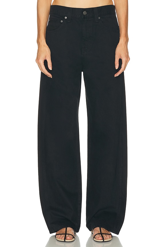 デニム・ジーパン THE ROW BLACK LANDAIS JEANS Landais Jean Black in Cotton – The Row