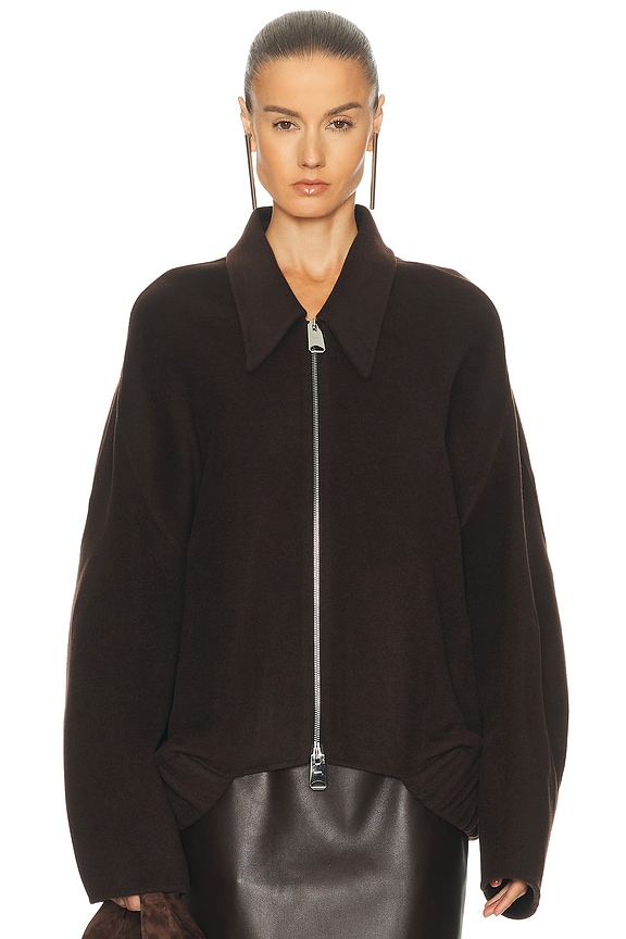 Toteme Bell-Sleeve Jacket in Black | FWRD