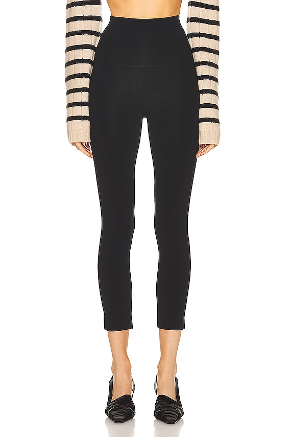 Burberry High Waisted Legging in Black | FWRD