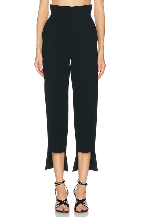 TOTEME NOVARAパンツ 34 トーテム Toteme Novara Trouser in Black | FWRD