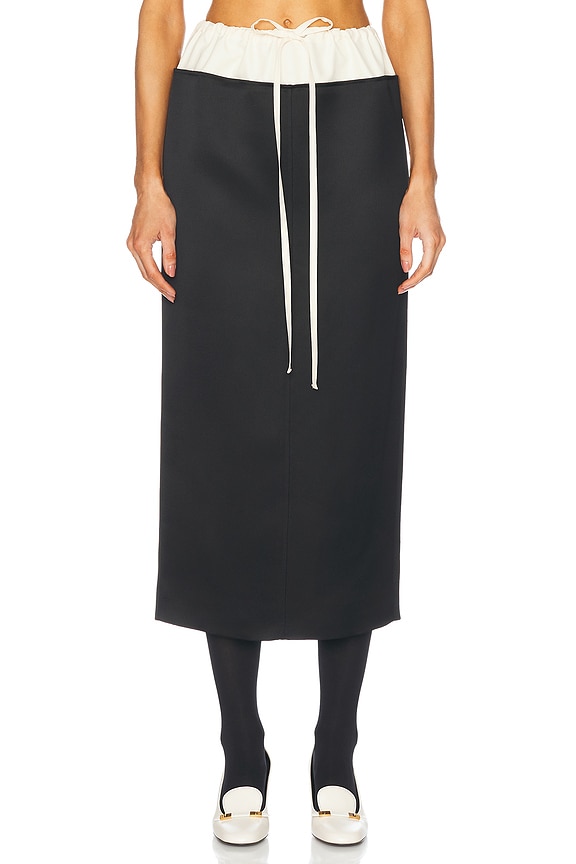 【関税＆送料込み】Balenciaga Pleated Skirt Balenciaga Pleated Skirt in Black | FWRD