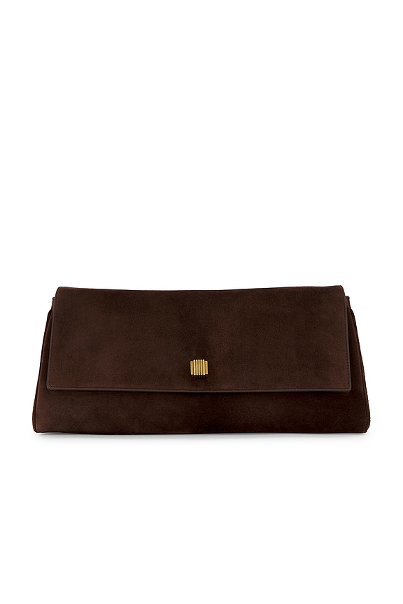 Bottega Veneta Tokyo Pouch in Sea Salt & Gold | FWRD