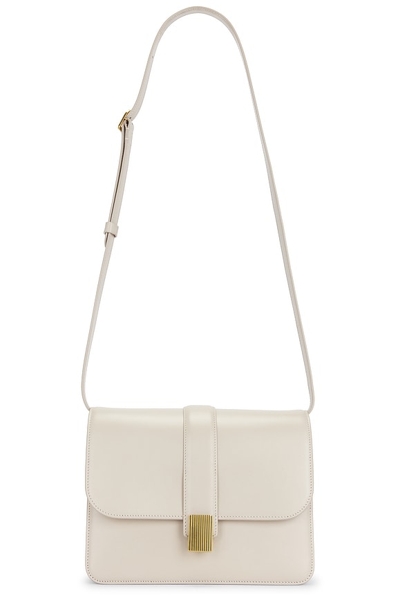 The Row EW Circle Pouch in Black ANG | FWRD