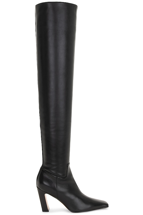 The Row Over the Knee Sock Boot in Black | FWRD