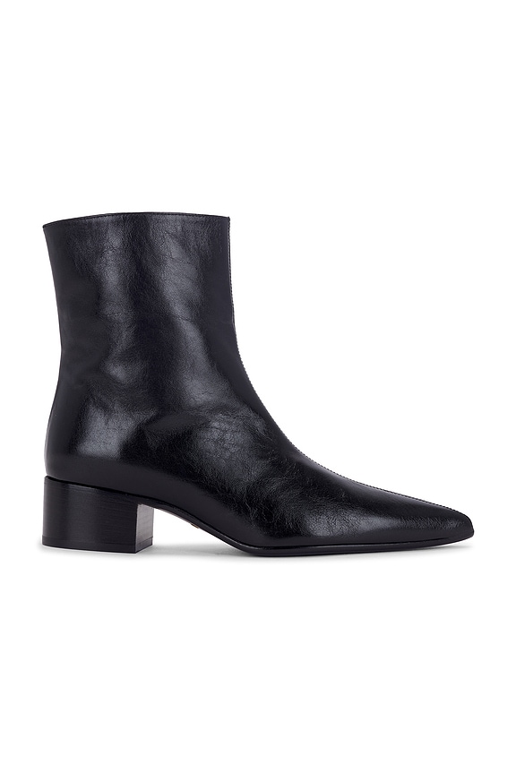 Acne Studios Leather Jensen Boots in Black | FWRD Acne Studios Leather Jensen Boots in Black | FWRD