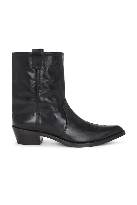 Acne Studios Leather Jensen Boots in Black | FWRD