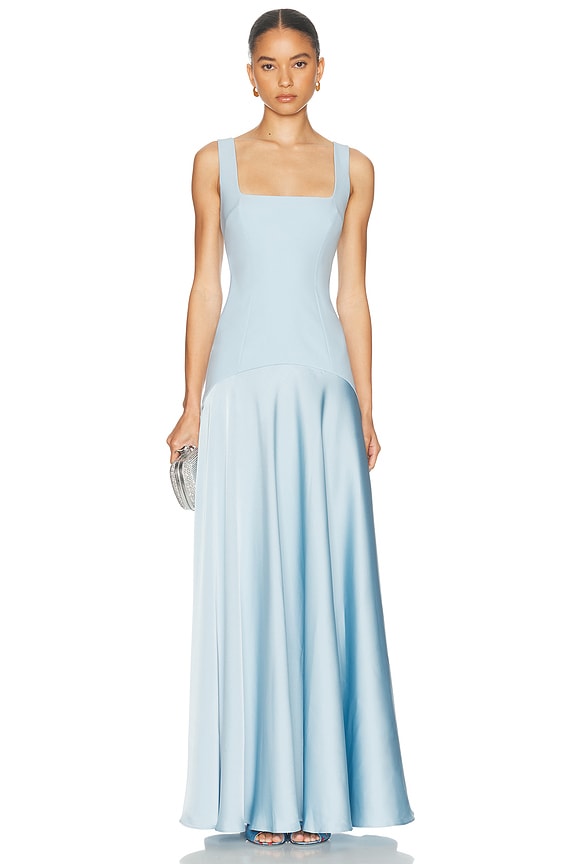 JACQUEMUS La Robe Saudade Longue in White | FWRD