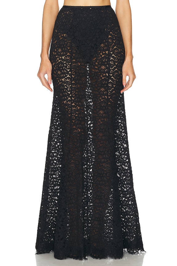 ワンピース STAUD Women Mid Skirts R24F2184JO BLACK NAVY Black STAUD Sea Skirt | Shopbop