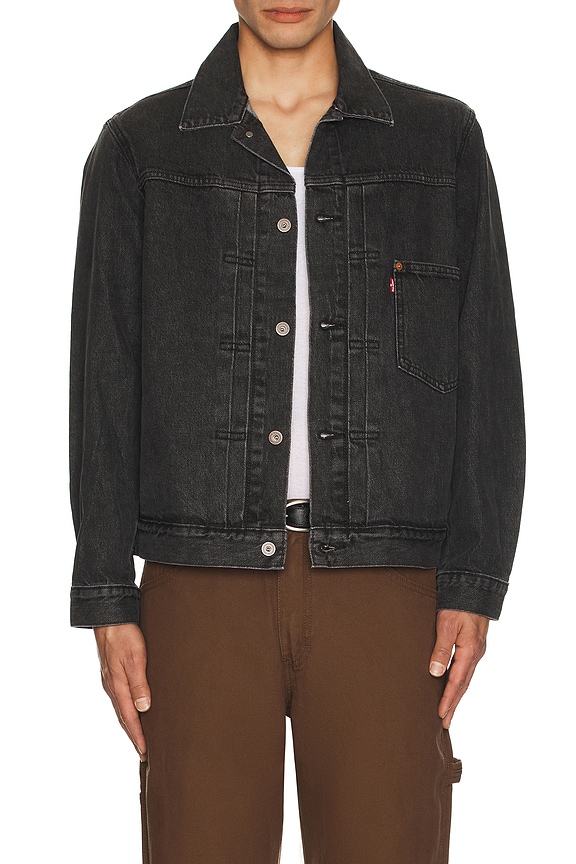 Visvim Hammons Chore Damaged Jacket in Black | FWRD