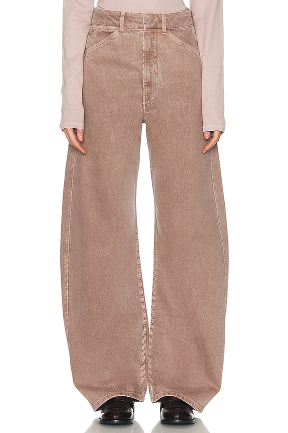 JACQUEMUS Le De-nimes Suno in Orange | FWRD JACQUEMUS Le De-nimes Suno in Orange | FWRD