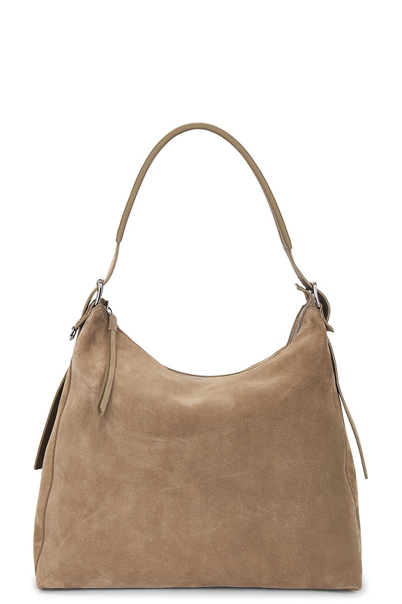 Lemaire Chevron Leather XL Tote Bag in Ristretto | FWRD