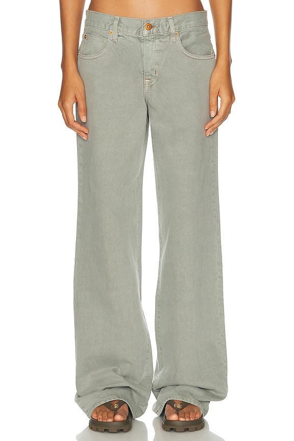 Balenciaga Double Front Wide Leg in Blonde Ring | FWRD