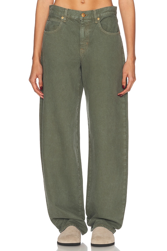 The Row Eglitta Pant in Alpine Green | FWRD