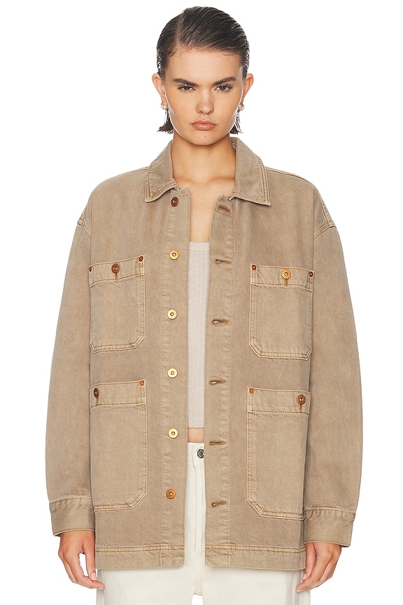 THE ROW marena jacket ザロウ　ジャケット The Row Marena Jacket in Taupe | FWRD