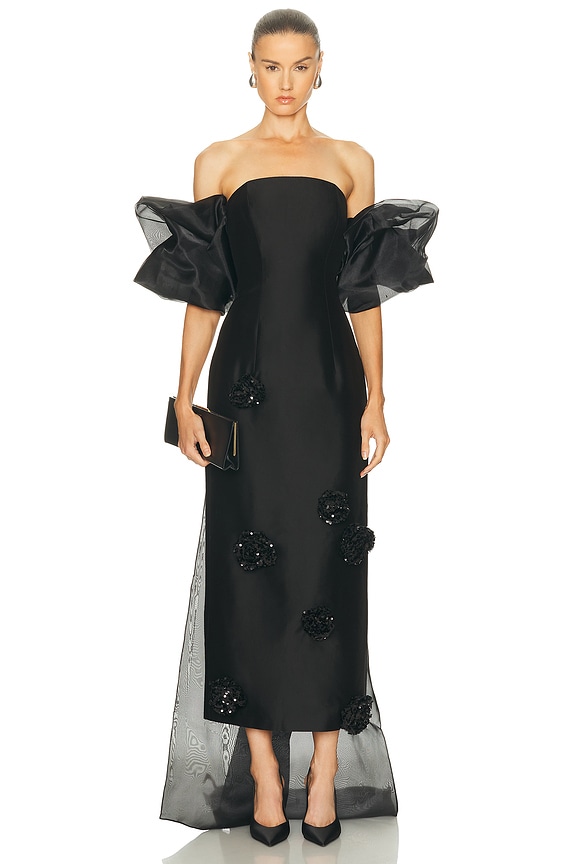 JACQUEMUS La Robe Vela in Black | FWRD