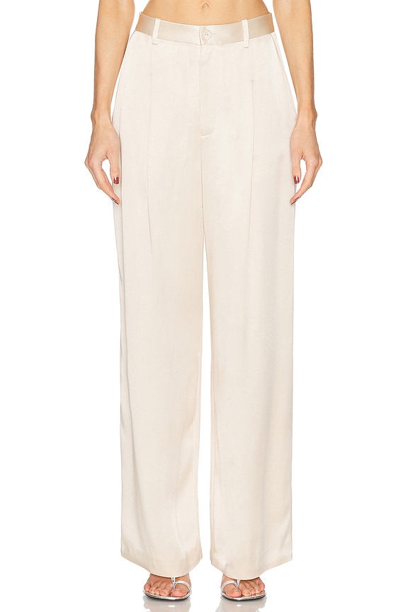 【関税込み】The Row オフホワイト Gala トラウザーズ The Row GALA パンツ - Off White | FWRD