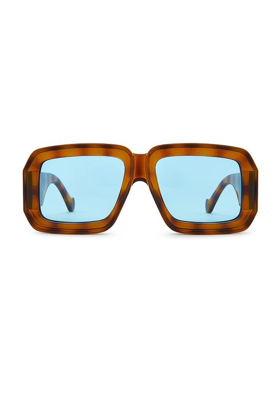 AMI Paris Square Sunglasses in Black | FWRD