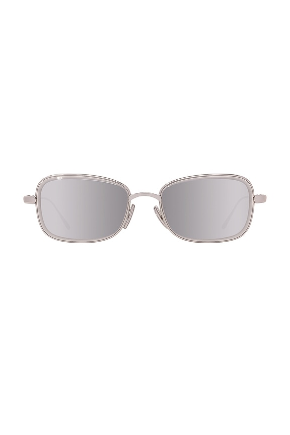Loewe Metal Sunglasses in Shiny Endura Gold & Smoke Mirror