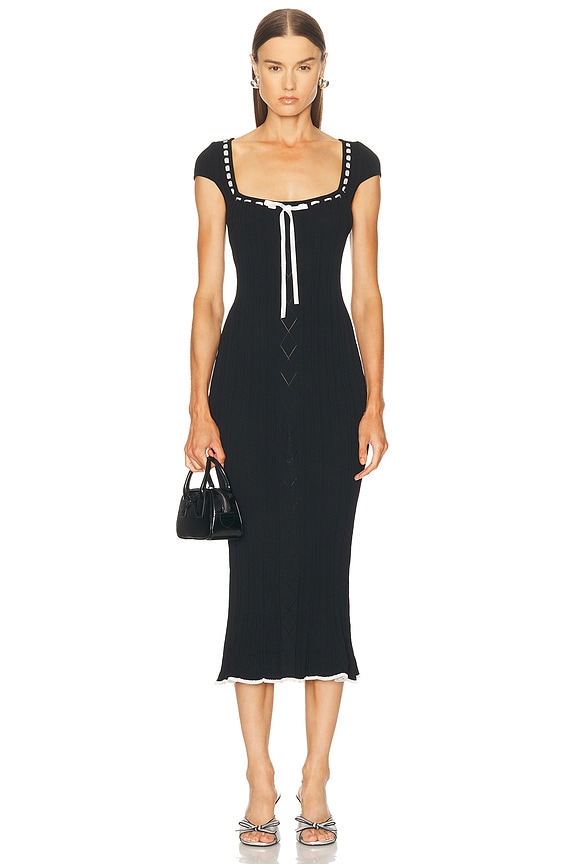 a foreign affair midi dress