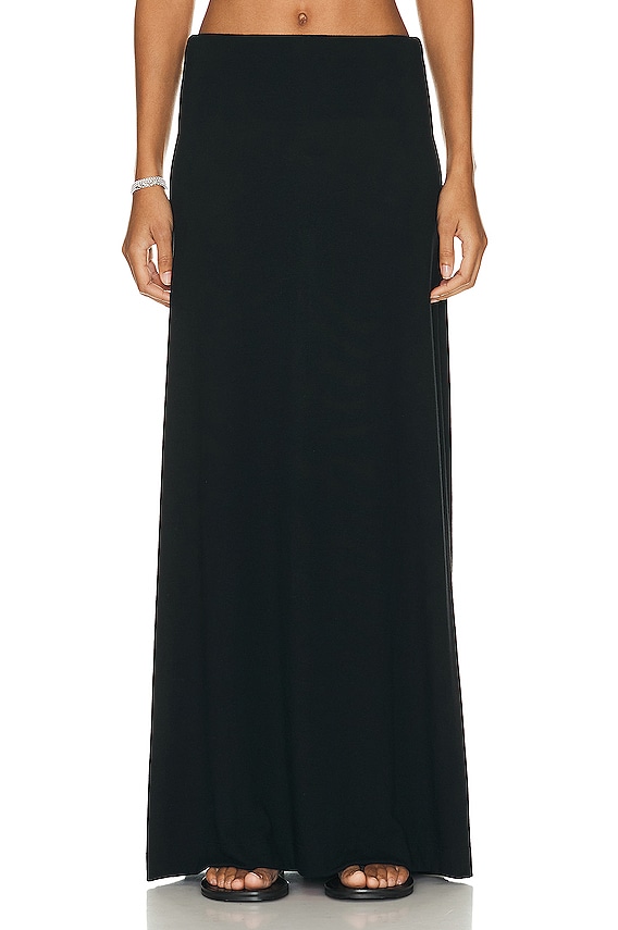 【iiort】Maxi Skirt Black Xunlbb Maxi Skirt Women's Vintage Retro Skirt Gothic Style