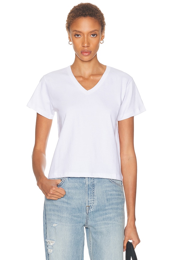 The Row Stilton Top in White | FWRD