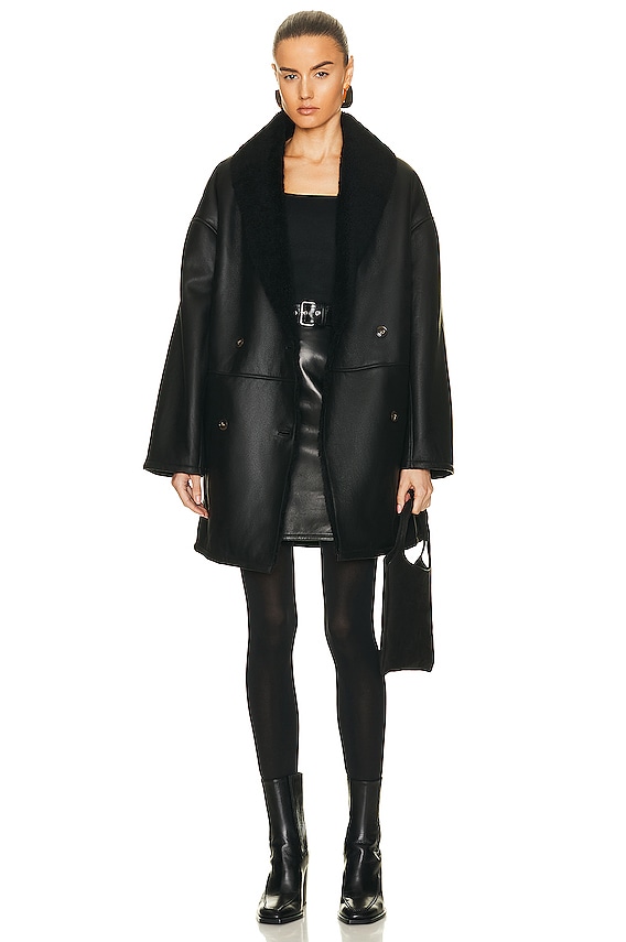 コート TOTEME Woman Coat Brown 234WRTWOU248FB0037 021 Country coated cotton coat in brown - Toteme | Mytheresa