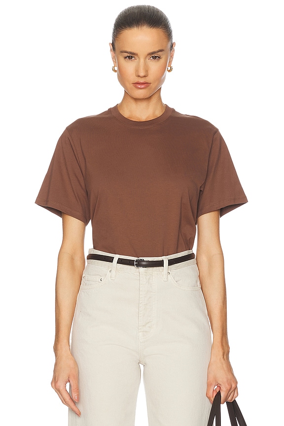 Isabel Marant Etoile Tilda Top in Midnight & Red | FWRD
