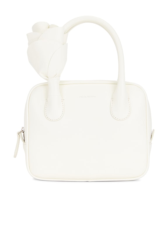 ショルダーバッグ・ポシェット SAVETTE Savette The Symmetry Pochette Bag in Saddle | FWRD