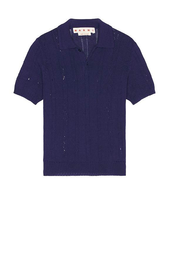 トップス WACKO MARIA PYTHON KNIT POLO SHIRT Wacko Maria Mens Python Knit Polo Shirt – Extra Butter