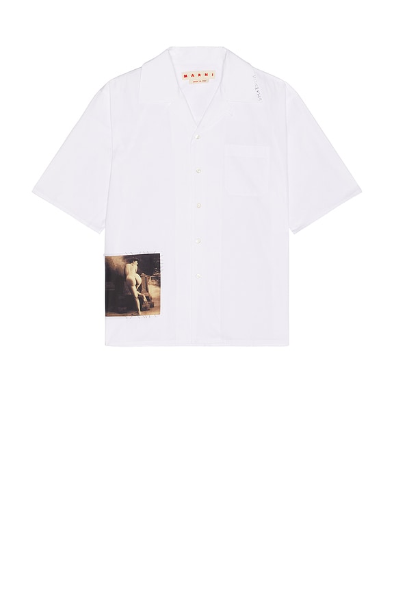 VETEMENTS x Comme Des Garcons SHIRT Shirt in Pink & Navy in Pink