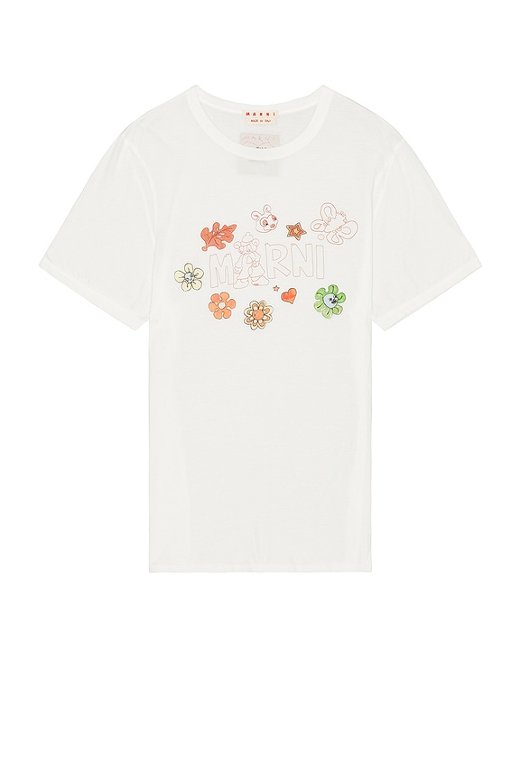 Casablanca The Road To Knowledge T-Shirt in White | FWRD