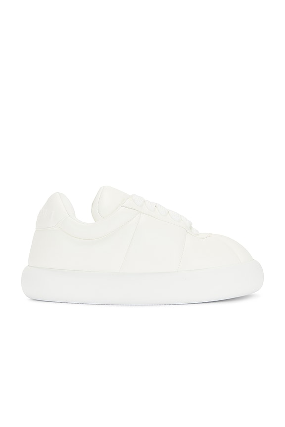Maison Margiela Gladiator Leather Sneakers in Off White | FWRD