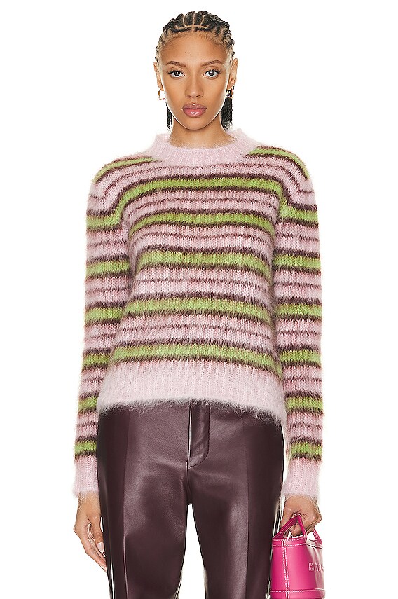 Maison Margiela Midi Skirt in Sax | FWRD