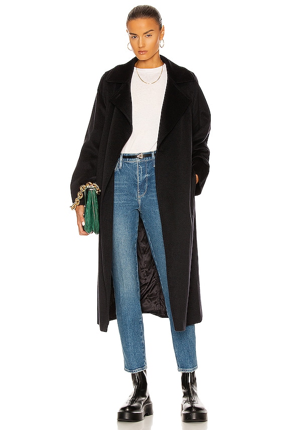 Lemaire Bathrobe Coat in Heather Grey | FWRD Lemaire Bathrobe Coat in Heather Grey | FWRD