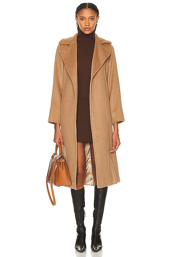 Max Mara Rialto Coat in Camel | FWRD