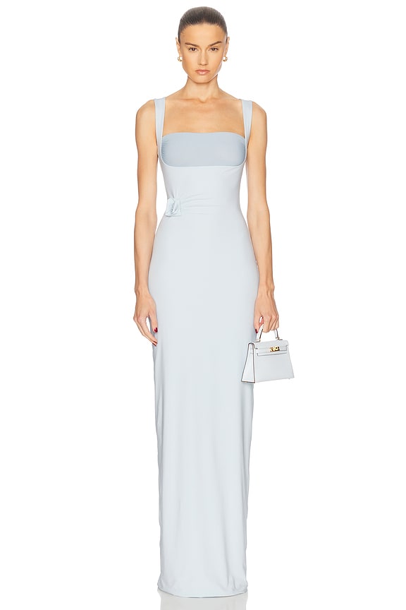 【送料&関税込】Jacquemus La Robe Aro Dress La Robe Aro gown in white - Jacquemus | Mytheresa