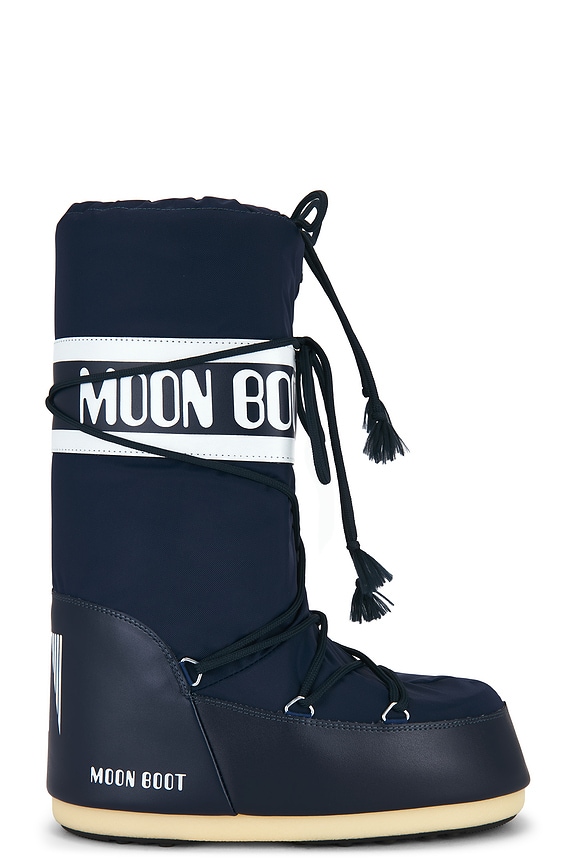 NEW Moon Boot Icon Nylon Snow Boots 80D1400440-M005 Shitake NEW Moon Boot Icon Nylon Snow Boots 80D1400440-M005 Shitake main image 3