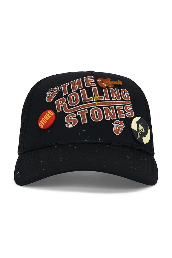MADEWORN 新品未使用 Rolling Stones キャップ グリーン Madeworn Rolling Stones 1972 Hat in Green | FWRD