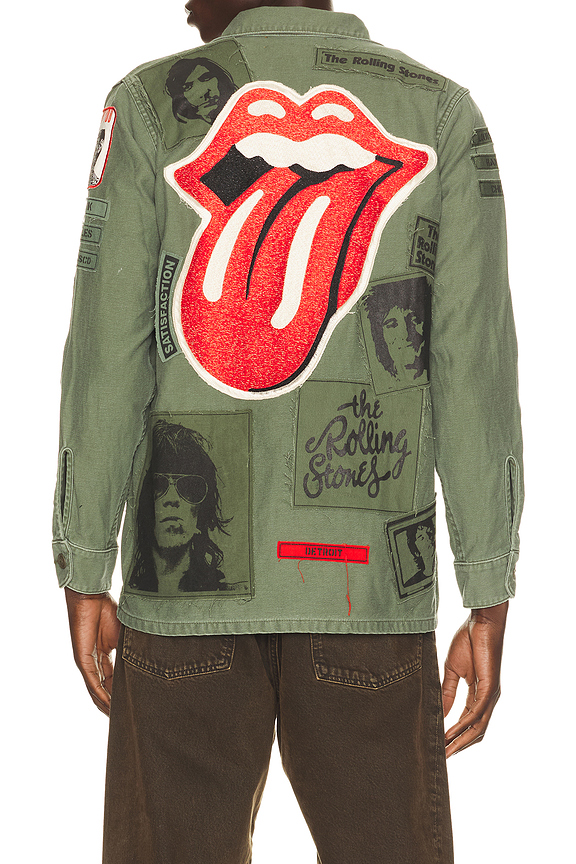 Balenciaga Army Jacket in Khaki | FWRD