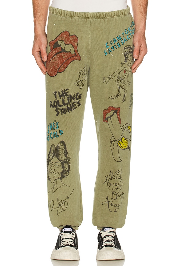 Greg Lauren Stretch Cargo Pants in Camo | FWRD