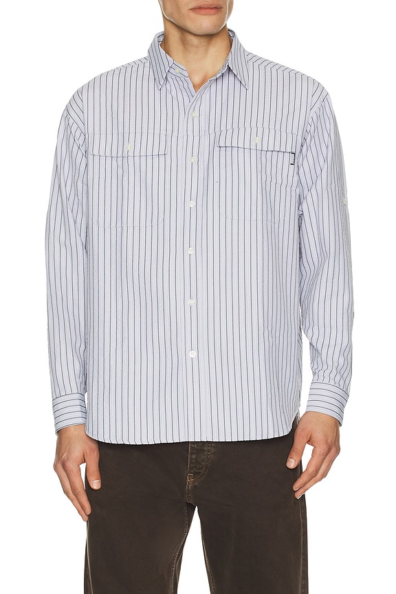 JACQUEMUS コットンシャツ JACQUEMUS シャツ - Blue Stripe | FWRD
