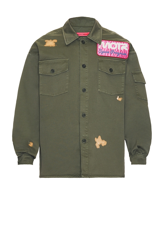 Fear of God French Terry Trucker in Army | FWRD Fear of God French Terry Trucker in Army | FWRD