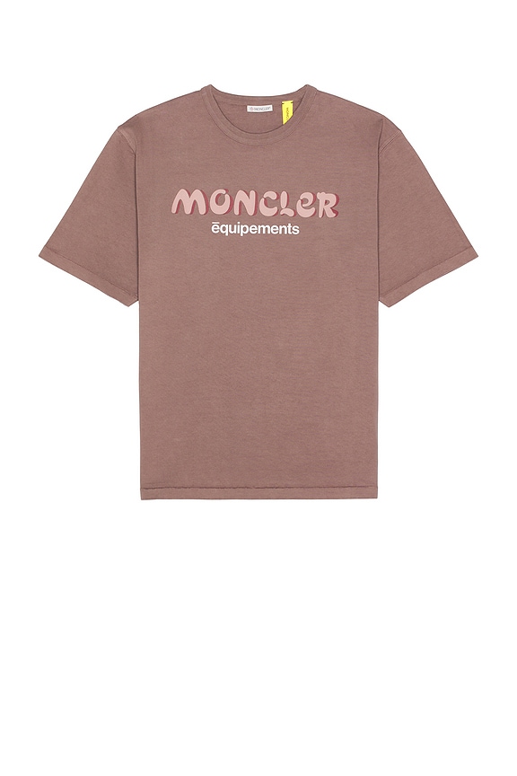 Moncler Genius Moncler x Salehe Bembury Logo T-Shirt in Blue Moncler Genius Moncler x Salehe Bembury Logo T-Shirt in Blue